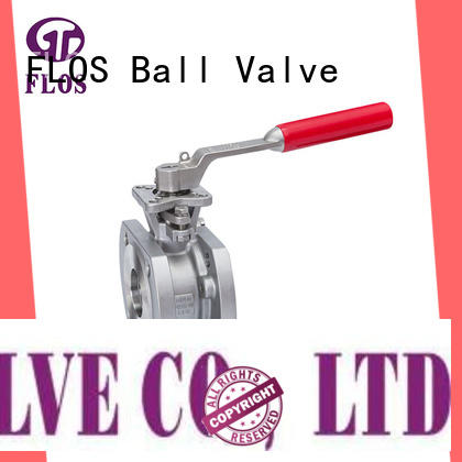 FLOS professional single piece ball valve wholesale for opening piping flow
