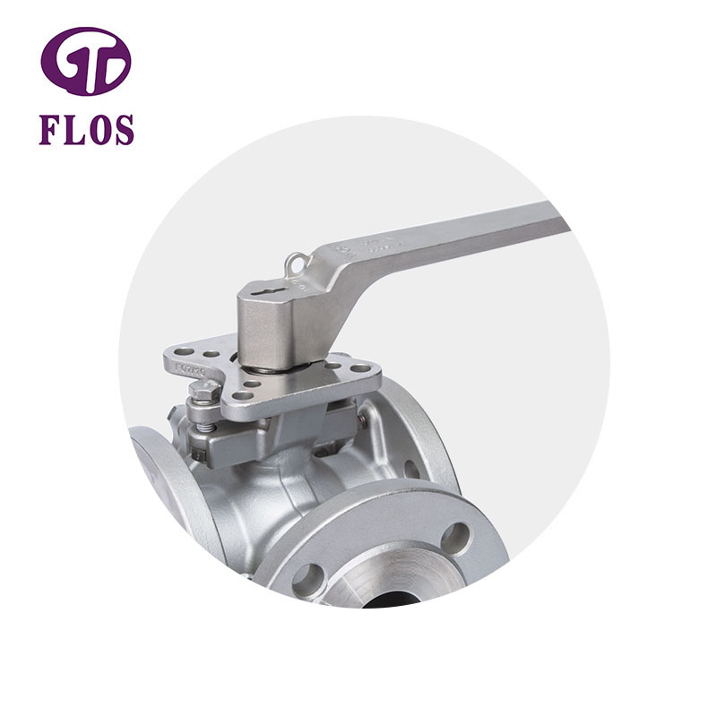 FLOS valveflanged three way ball valve suppliers company for directing flow-1