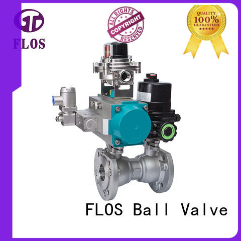 FLOS openclose 1 pc ball valve supplier for closing piping flow