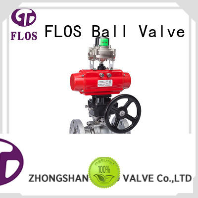 highplatform two piece ball valve wholesale for opening piping flow FLOS