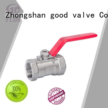 FLOS high quality 1-piece ball valve wholesale for directing flow