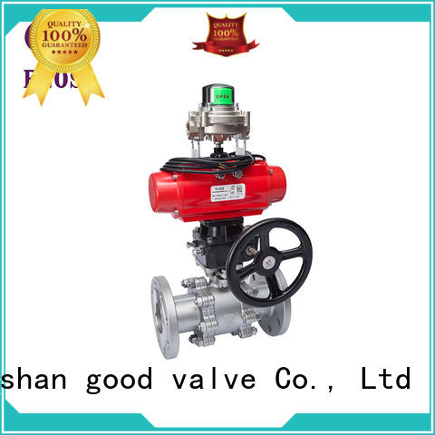 FLOS safety 3-piece ball valve manufacturer for closing piping flow