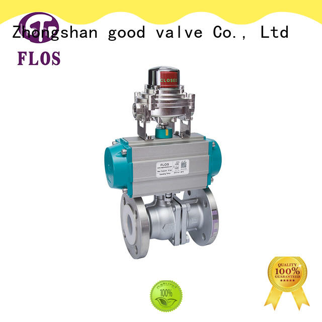 FLOS positionerflanged ball valves for business for closing piping flow
