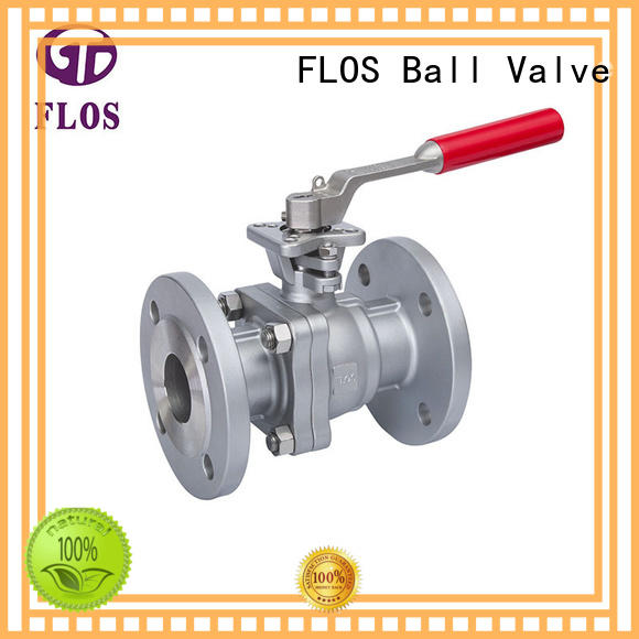 FLOS safety stainless steel valve supplier for opening piping flow