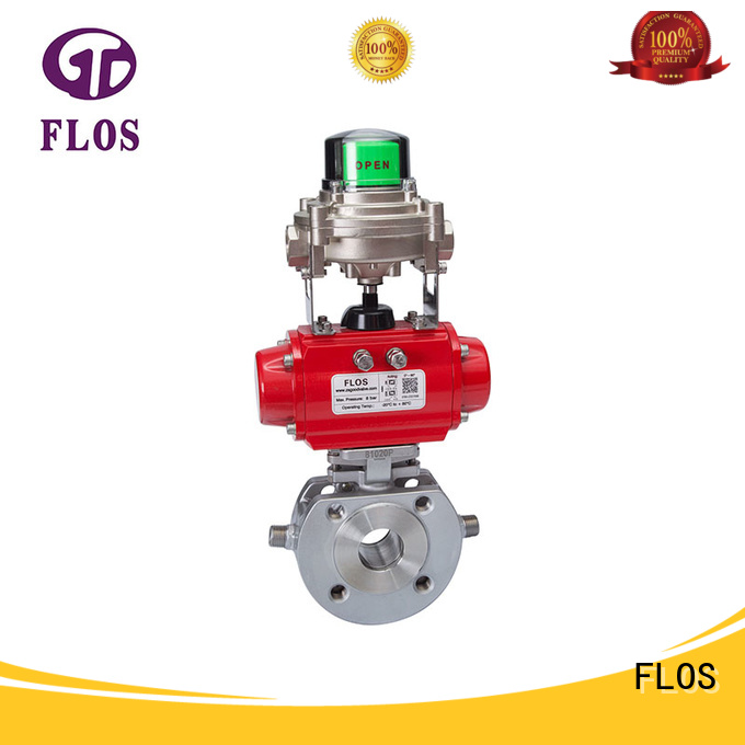 FLOS ends 1 pc ball valve manufacturer for closing piping flow