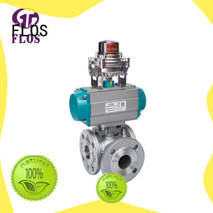 FLOS durable 3 way valves ball valves wholesale for opening piping flow