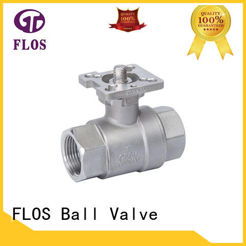 FLOS switch stainless ball valve manufacturer for opening piping flow