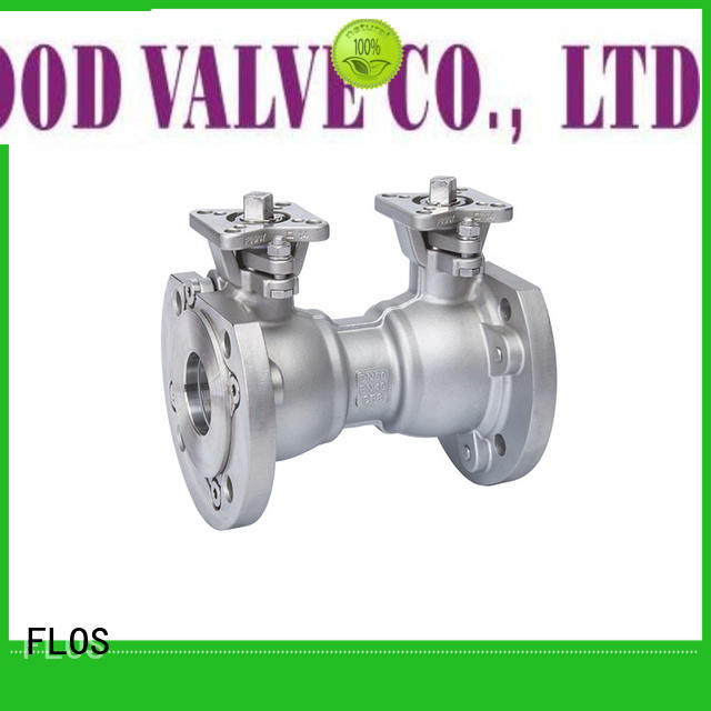 FLOS High-quality single piece ball valve factory for opening piping flow