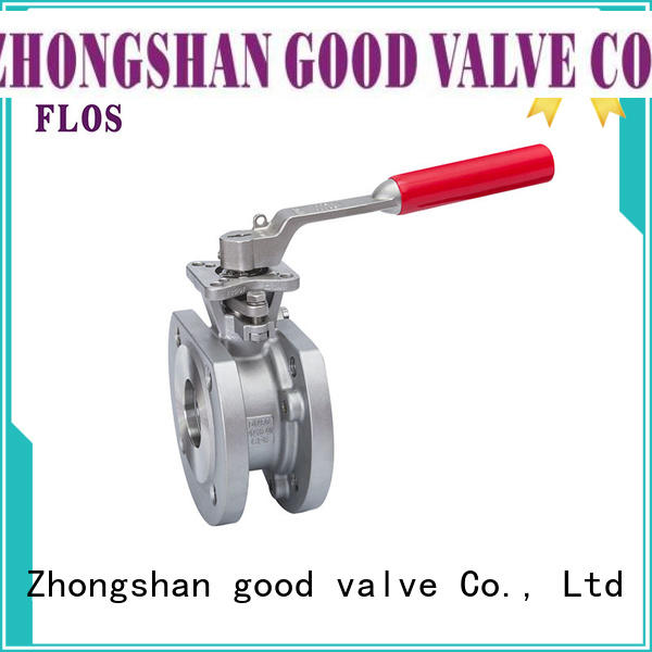 FLOS double 1 pc ball valve supplier for closing piping flow