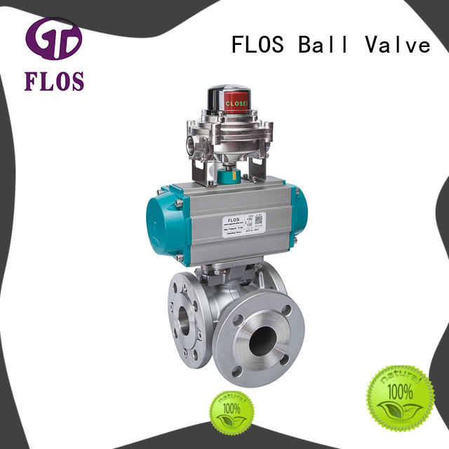 FLOS High-quality three way valve for business for closing piping flow
