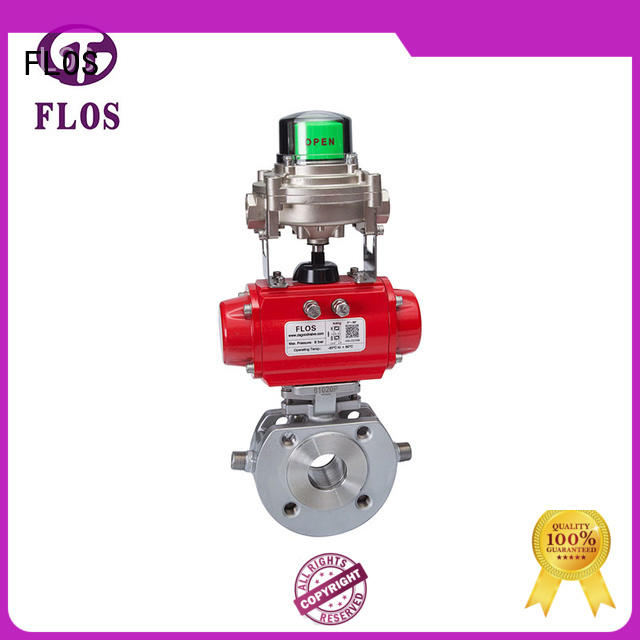 FLOS threaded valves supplier for closing piping flow