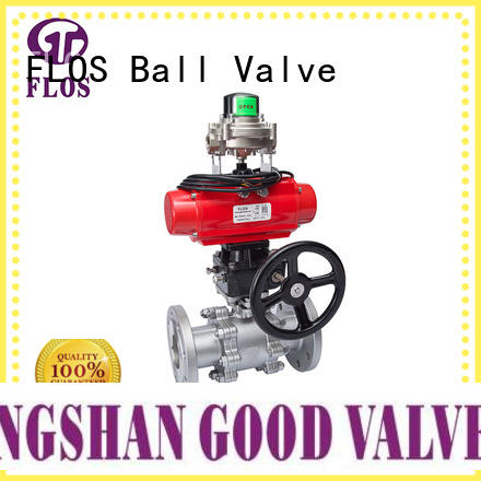 FLOS durable three piece ball valve supplier for directing flow