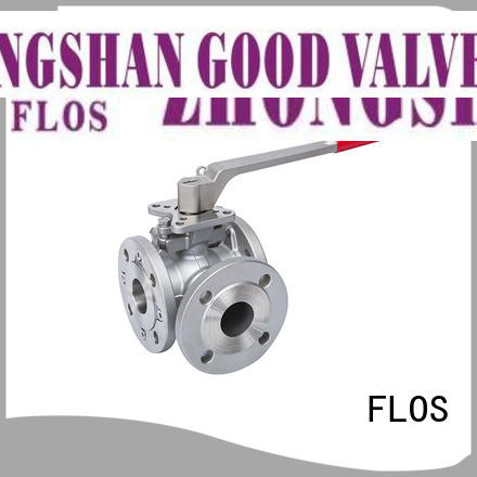 FLOS Wholesale three way ball valve for business for opening piping flow