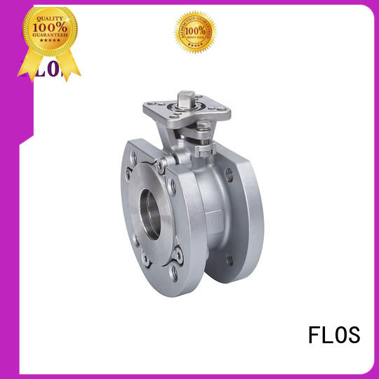 FLOS electric 1-piece ball valve for business for closing piping flow