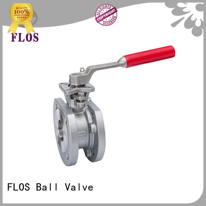 Custom 1 piece ball valve double Supply for closing piping flow