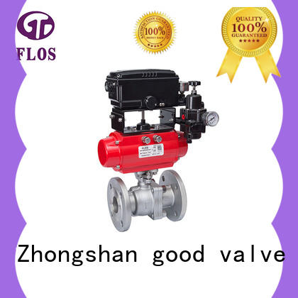 FLOS ball two piece ball valve supplier for opening piping flow