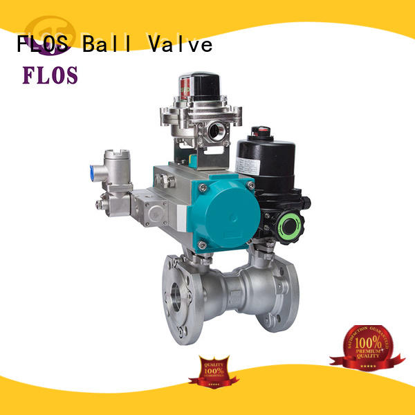 FLOS safety one piece ball valve supplier for closing piping flow
