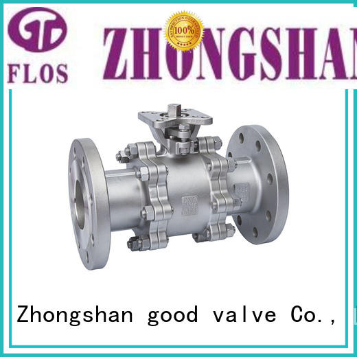 FLOS Top 3 piece stainless ball valve Supply for closing piping flow