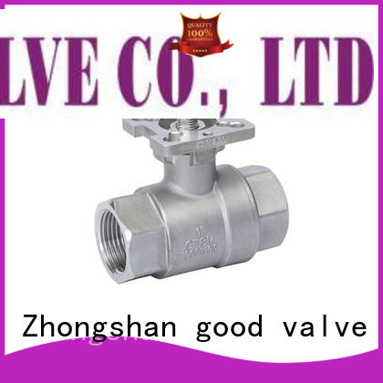 FLOS openclose 2 piece stainless steel ball valve company for closing piping flow