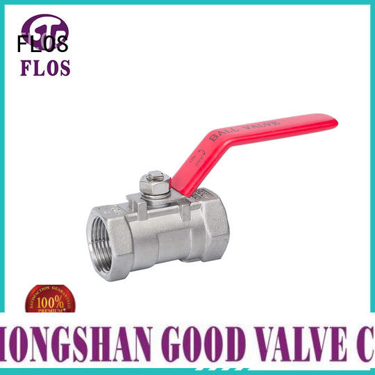 professional 1-piece ball valve threaded wholesale for closing piping flow