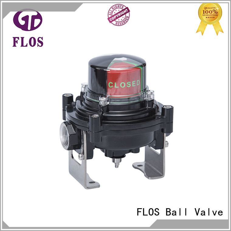 FLOS aluminium ball valve switch wholesale for closing piping flow