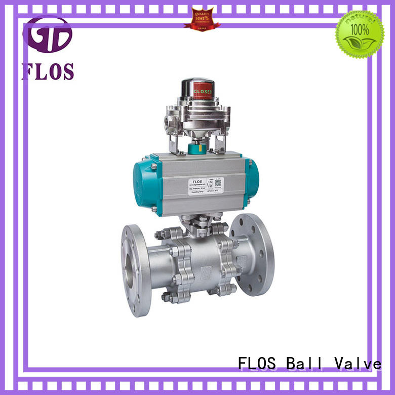 FLOS flanged stainless valve Suppliers for opening piping flow