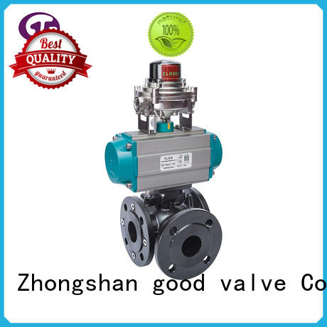 carbon steel ball valve flanged for opening piping flow FLOS