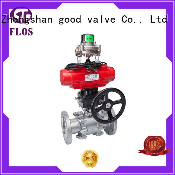 FLOS high quality 3 piece stainless steel ball valve manufacturer for directing flow