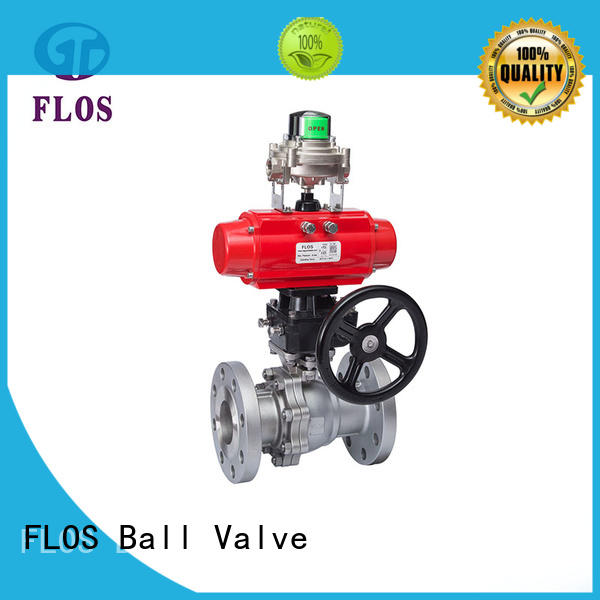 FLOS safety two piece ball valve manufacturer for directing flow