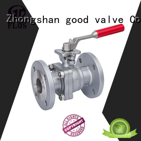FLOS high quality flanged ball valve ball for directing flow