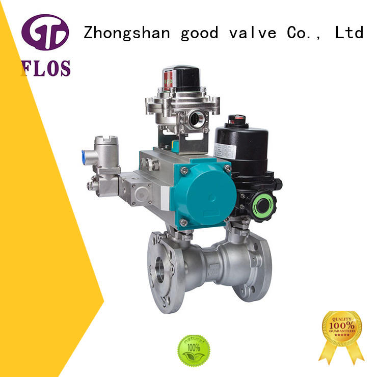 FLOS professional 1 pc ball valve supplier for opening piping flow