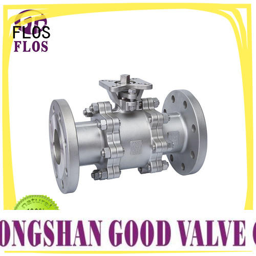 FLOS online 3 piece stainless steel ball valve manufacturer for opening piping flow