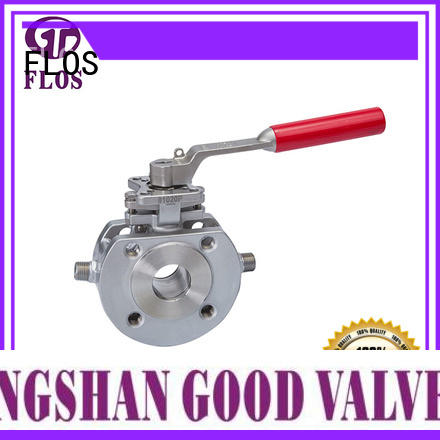FLOS Latest single piece ball valve factory for opening piping flow