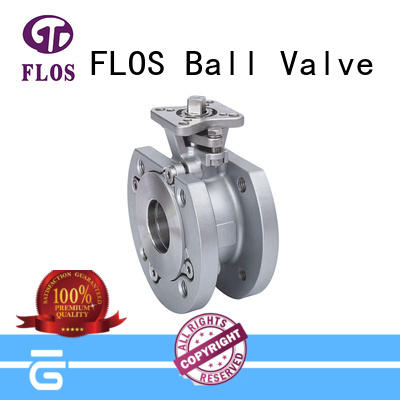 FLOS manual 1 pc ball valve manufacturer for opening piping flow