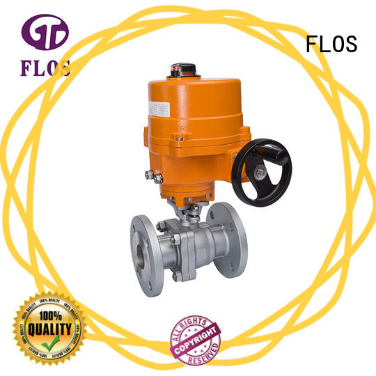 FLOS online flanged valve manufacturer for closing piping flow