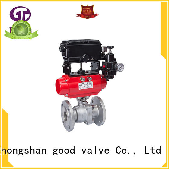 FLOS positionerflanged ball valve manufacturers wholesale for directing flow