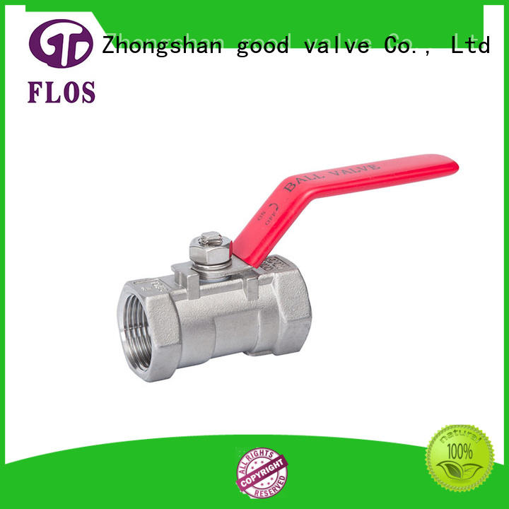 FLOS professional 1 piece ball valve manufacturer for directing flow
