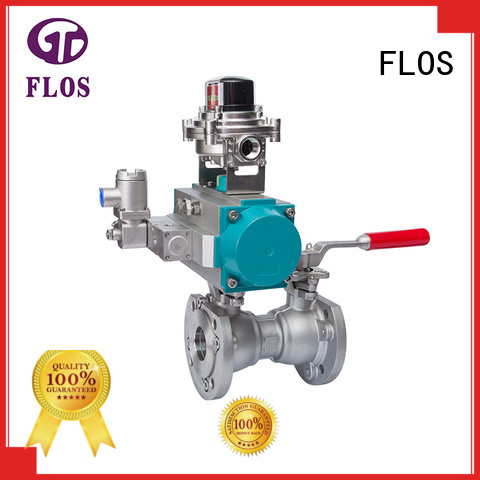 FLOS high quality one piece ball valve wholesale for closing piping flow