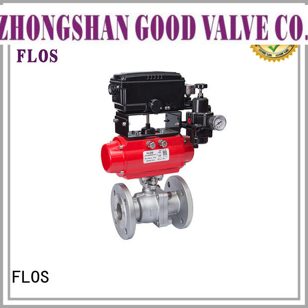 FLOS experienced 2-piece ball valve supplier for opening piping flow