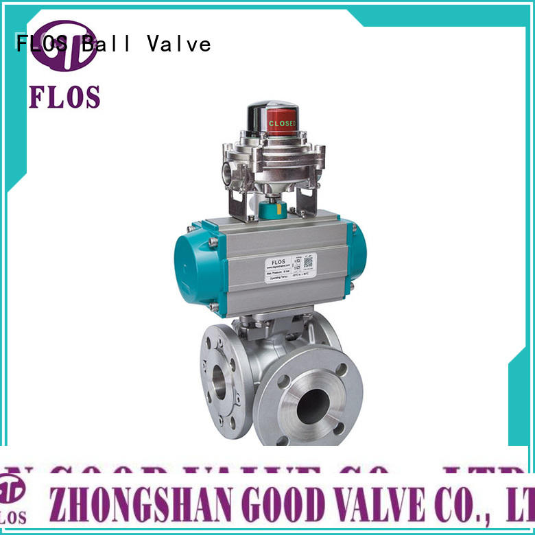 FLOS ball flanged end ball valve manufacturer for directing flow