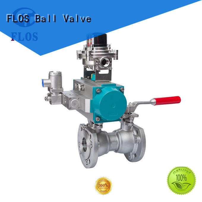 FLOS double 1 pc ball valve Supply for opening piping flow