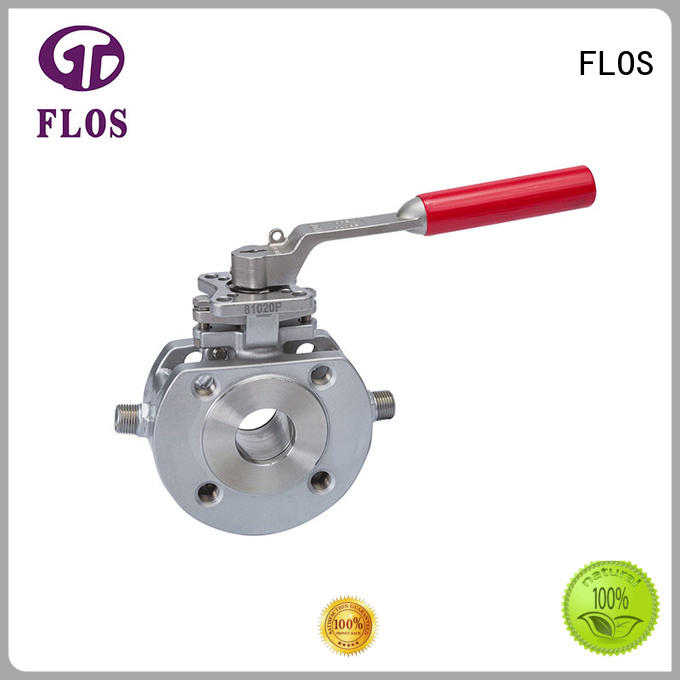 FLOS preservation ball valve supplier for closing piping flow