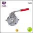 New 1 piece ball valve economic manufacturers for opening piping flow
