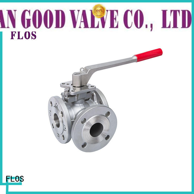 FLOS ball three way ball valve wholesale for directing flow