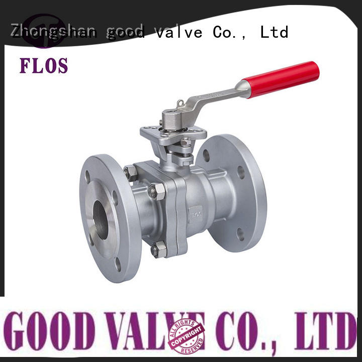 FLOS high quality two piece ball valve wholesale for opening piping flow