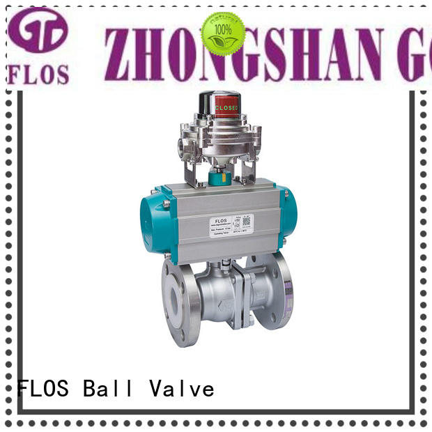 FLOS ball stainless steel ball valve manufacturer for opening piping flow