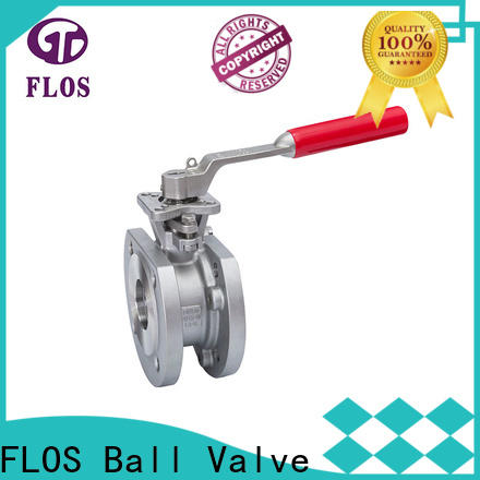 FLOS Latest one piece ball valve company for closing piping flow