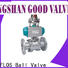Wholesale 3 piece stainless ball valve pneumatic factory for opening piping flow