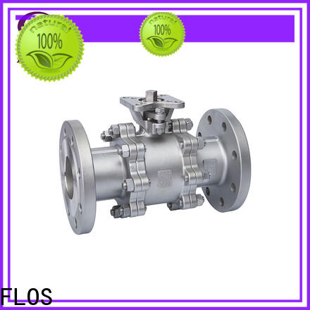 FLOS switch 3 piece stainless steel ball valve for business for directing flow