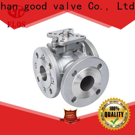Custom three way ball valve stainless Suppliers for closing piping flow
